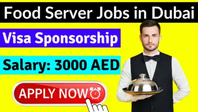 Food Server Jobs in Dubai with Visa Sponsorship